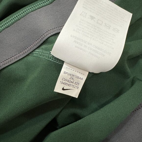 Nike Pro WNBA Team Issue Compression 8” Shorts Green Womens CW4244-323 NEW - Picture 11 of 14